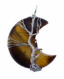 Pendant Moon Tiger Eye TOL