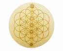 Crystal Board Round Chakra