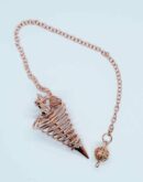 Pendulum Spiral Cone Rose Gold