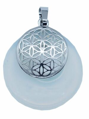 Pendant Donut FOL Opalite