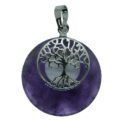 Pendant Donut TOL Amethyst