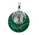 Pendant Donut TOL Malachite