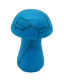Mushroom Blue Howlite 25mm