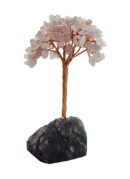 Tree Chip Rose Q on Flourite