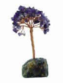 Tree Chip Amethyst on Flourite