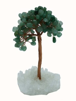 Tree Chip Aventurine on Crystal