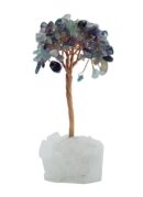 Tree Chip Flourite on Crystal