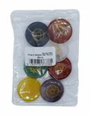 Chakra Stones Set Round 25mm