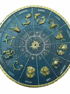 Incense Holder Zodiac D Blue