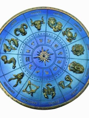 Incense Holder Zodiac Blue