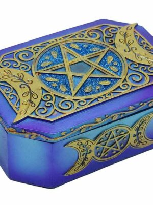 Box Triple Moon Blue