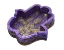 Ashtray Zen Hand Purple 3PCS