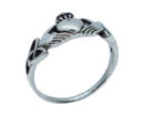 Silver Ring Claddagh Plain