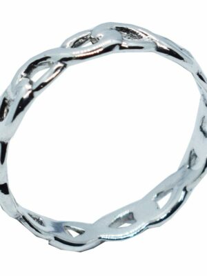 Silver Ring Eternity Plain