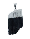 Pendant Rough Black Tourmaline