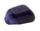 Tumble Stone Banded Agate Purple 3PCS