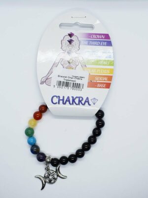 Bracelet Onyx Chakra Triplemoo