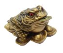 Toad Lucky 3 Legged Bronze