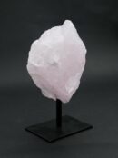 Rose Quartz on Metal Base