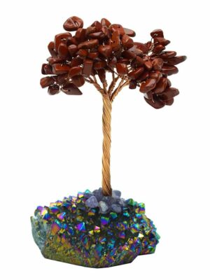 Tree Chip Stone Red Jasper