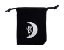 Pouch Velvet Black Fairy Moon 5PCS