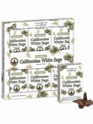 Backflow Cones Cal White Sage