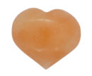 Selenite Heart Red 7cm (6PCS For Â£2.00 Each)