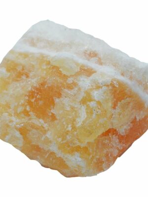Stone Rough Orange Calcite 3x3cm
