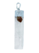 Pendant Rough Selenite Citrine