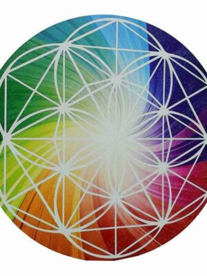 Crystal Board Circular Rainbow