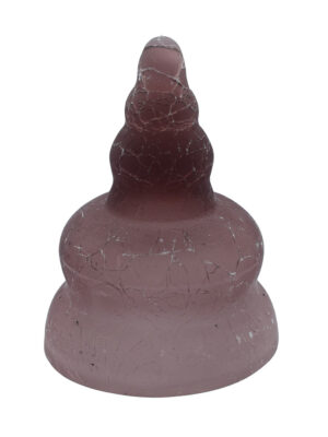 Glass For Candle Purple X5