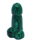 Phallus Man Made Malachite 2 Inch