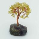 Tree Chip Citrine on Flourite
