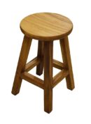 Stool Wooden Plain 30X50cm