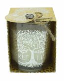 Candle Pot Tree of Life 8X10cm