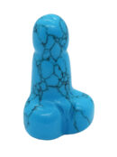 Phallus Blue Howlite 25mm