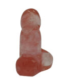 Phallus Cherry Quartz 25mm