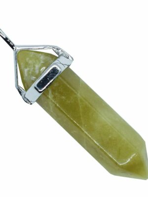 Pendant Fixed Wand Lemon Jade