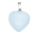 Pendant Heart Opalite 2cm
