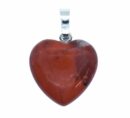 Pendant Heart Red Jasper 2cm