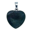Pendant Heart Flourite 2cm