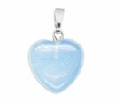 Pendant Heart Opalite 1.5cm