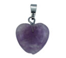 Pendant Heart Amethyst 1.5cm