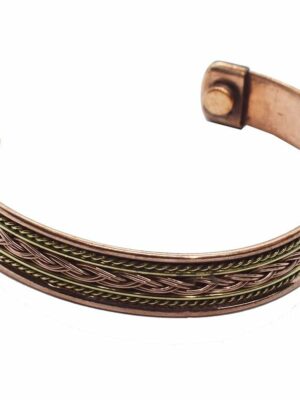Bracelet Copper Magnetic Braid