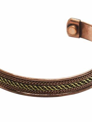 Bracelet Copper Magnetic Twist
