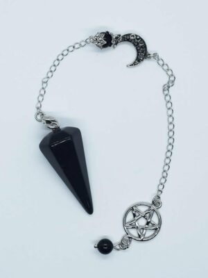 Pendulum Pentagram Obsidian