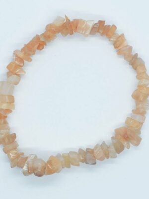 Bracelet Chip Peach Moonstone