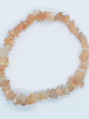 Bracelet Chip Peach Moonstone