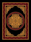 Bedspread Single Celtic Circle Red /Yellow