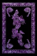 Bedspread Single Dragon Purple